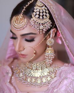 SOFT BRIDAL MAKEUP LOOK, NUDE LIPS