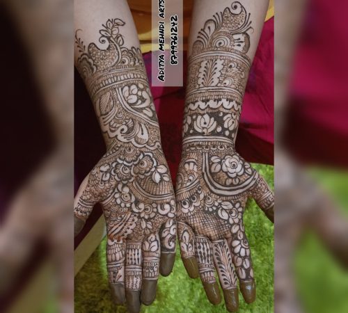 Bridal and Engagement mehndi designs