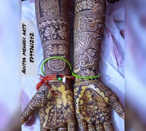 Bridal and Engagement mehndi designs