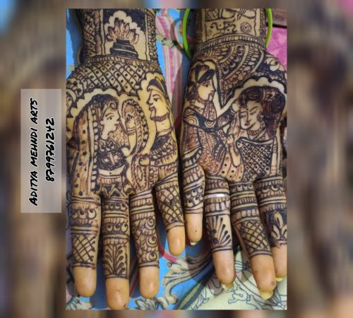 Bridal and Engagement mehndi designs